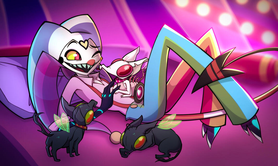 Helluva Boss - Fizzarolli fan art. Fizzarolli's character, as well as the Helluva Boss series are property of SpindleHorse Toons.